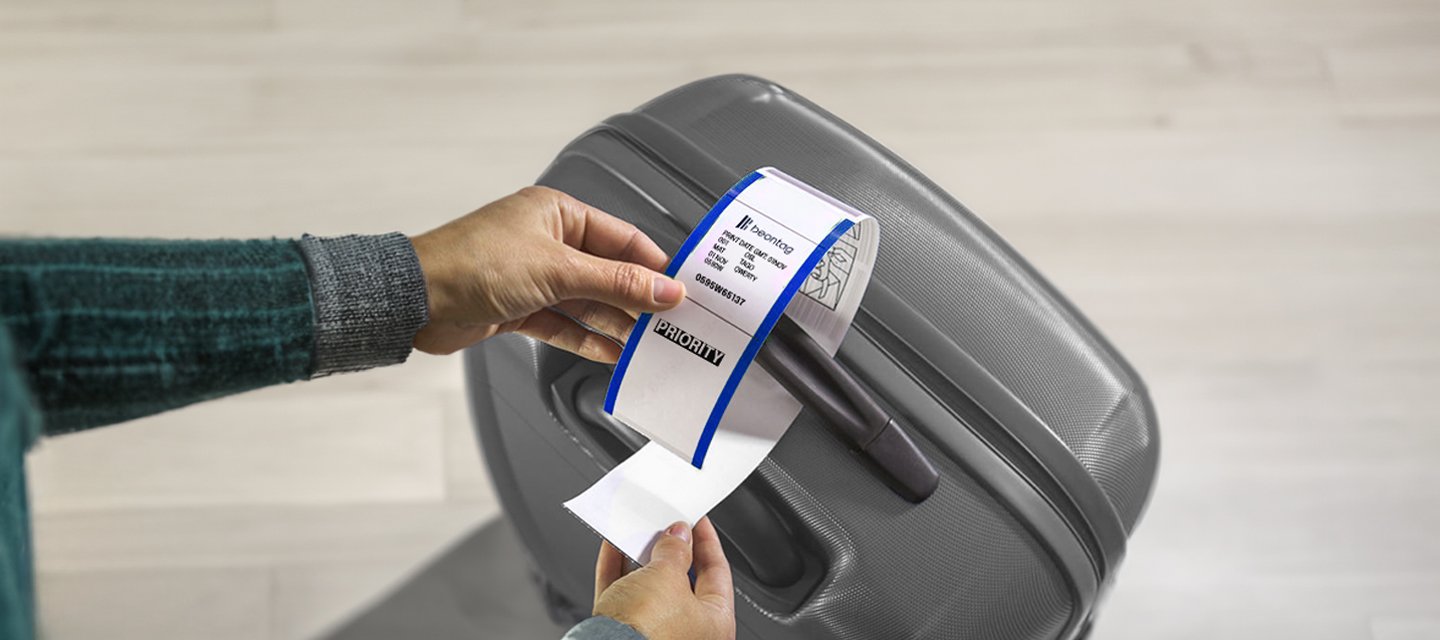 Etiqueta para bagagem